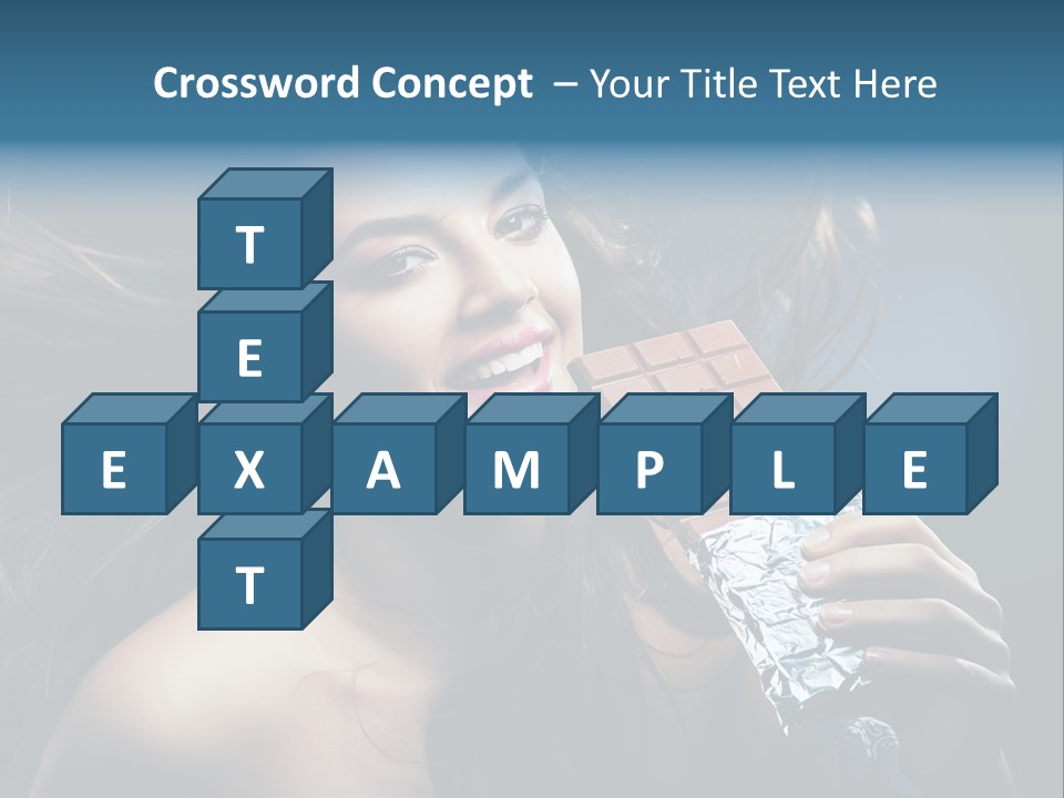 Candy Shoulders Passion PowerPoint Template