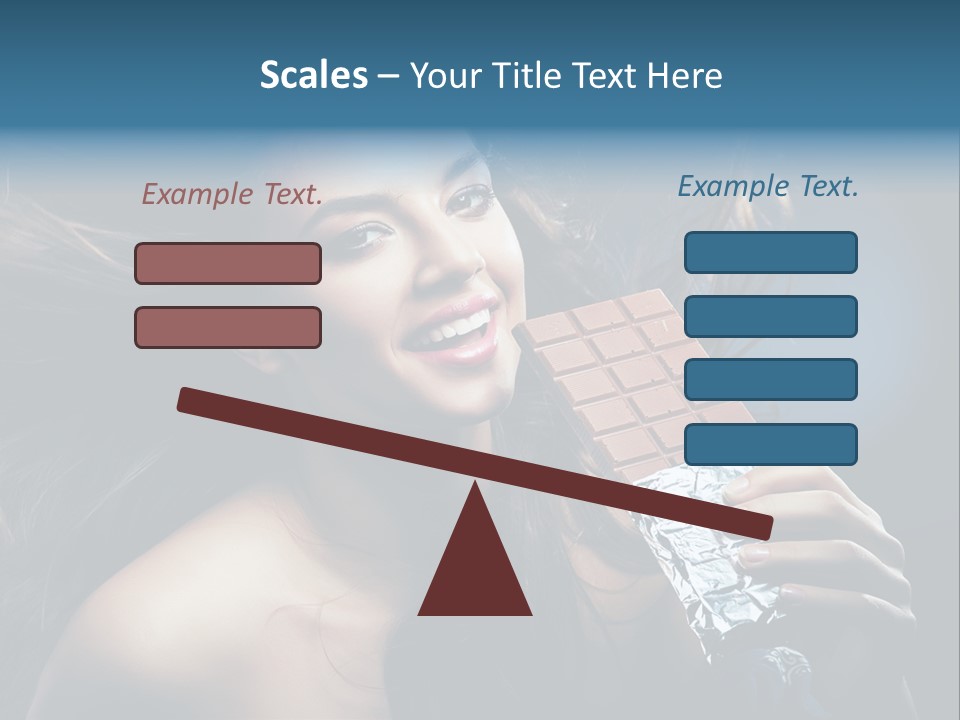 Candy Shoulders Passion PowerPoint Template