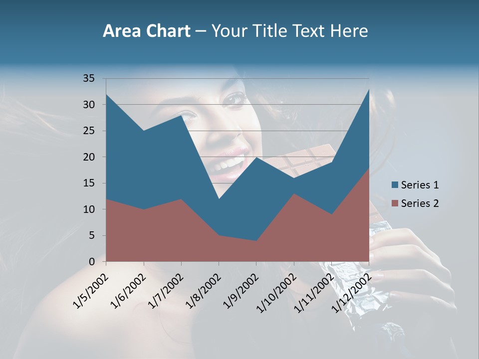 Candy Shoulders Passion PowerPoint Template
