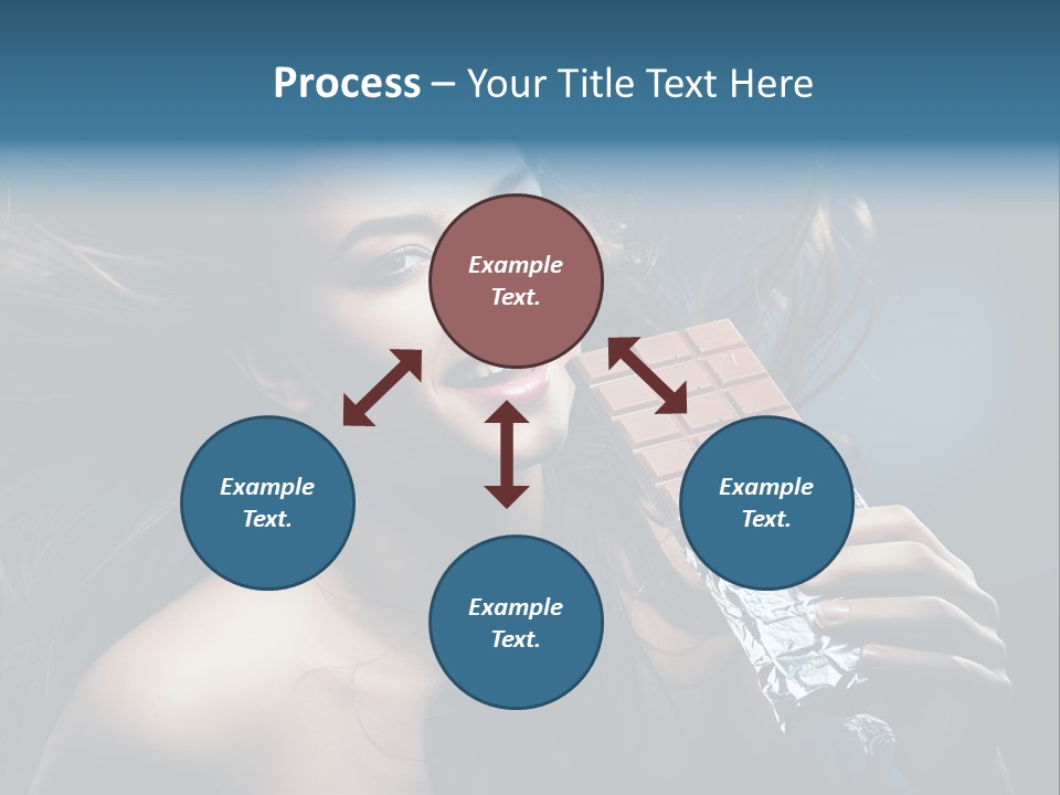 Candy Shoulders Passion PowerPoint Template