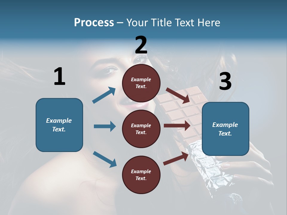 Candy Shoulders Passion PowerPoint Template