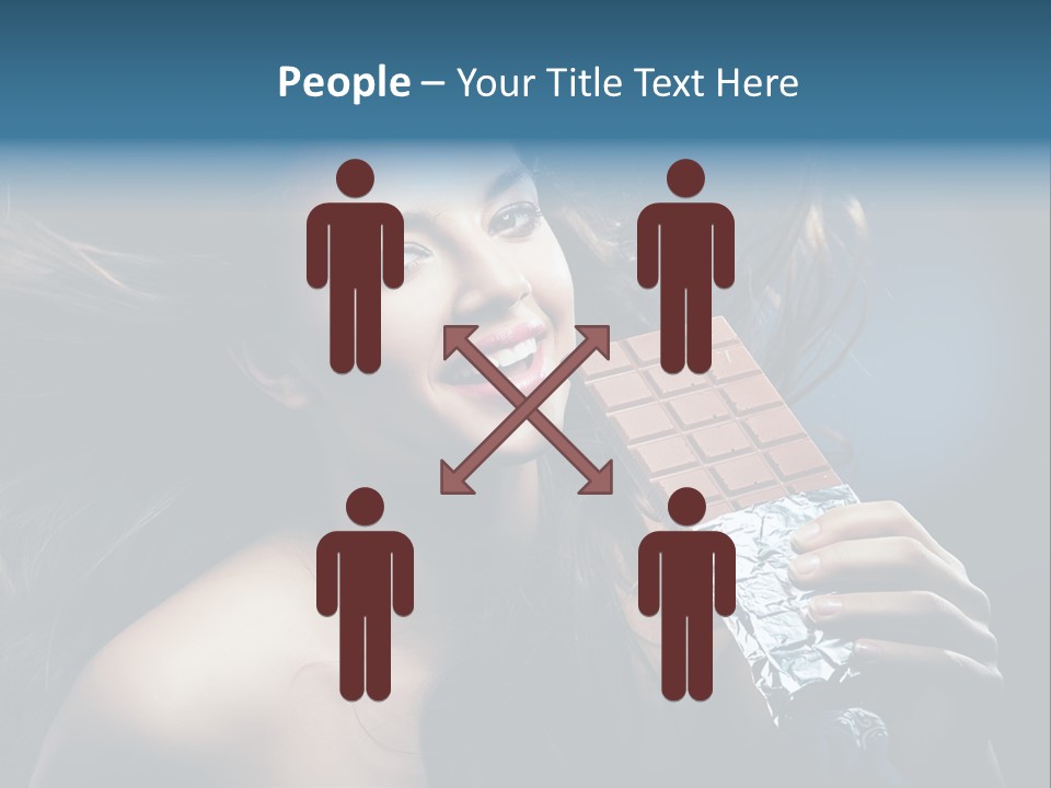 Candy Shoulders Passion PowerPoint Template