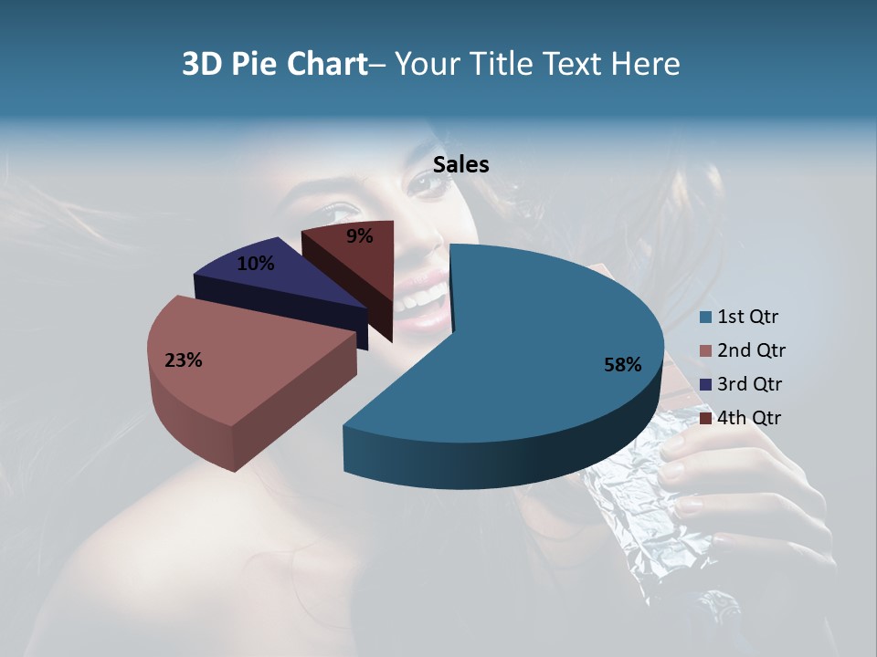 Candy Shoulders Passion PowerPoint Template
