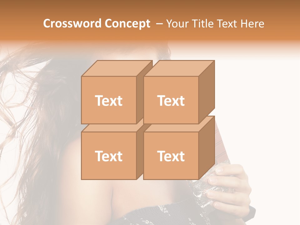 Close Up Person Hungry PowerPoint Template