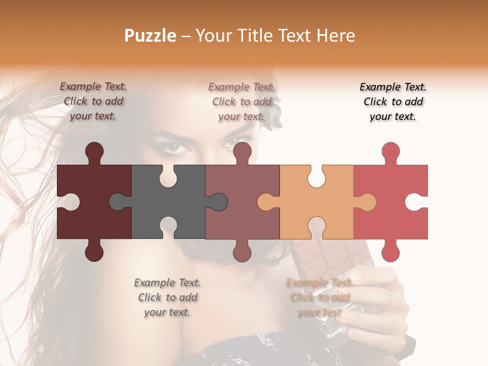Close Up Person Hungry PowerPoint Template