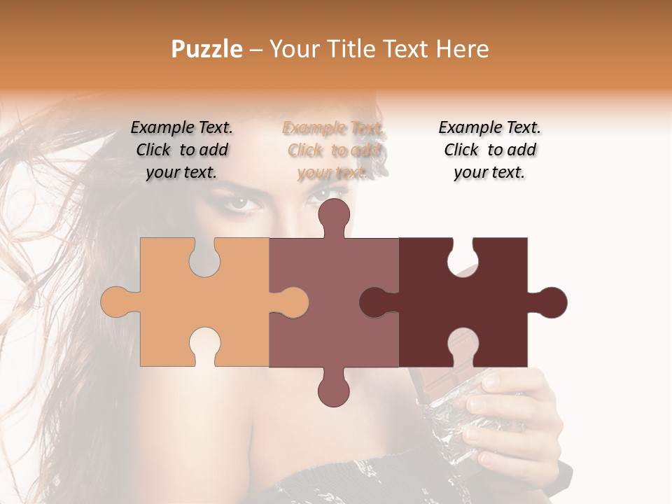 Close Up Person Hungry PowerPoint Template