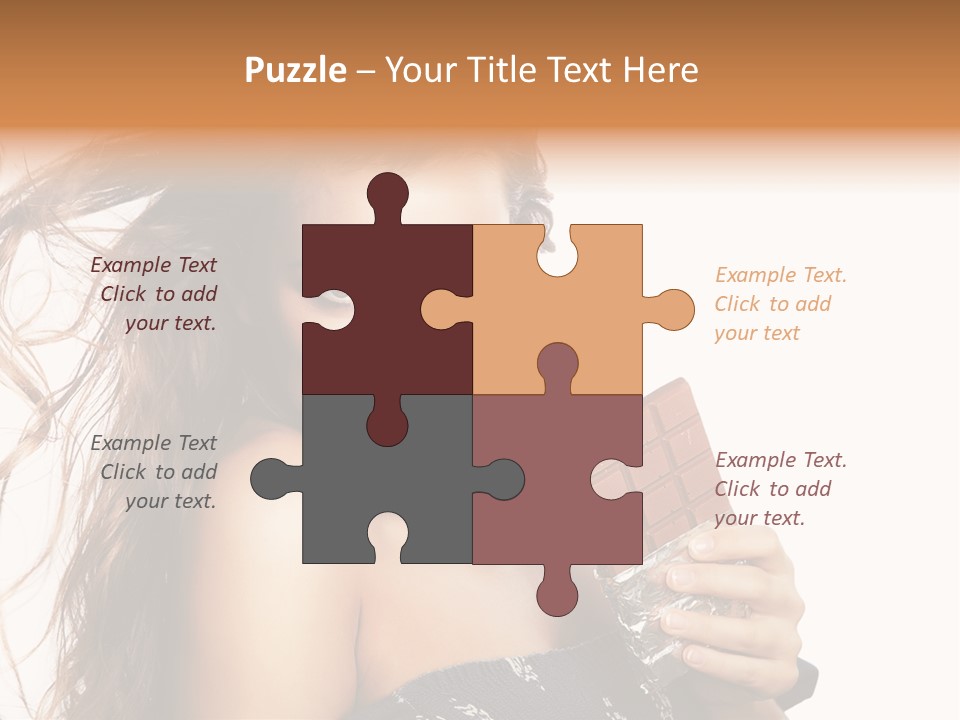 Close Up Person Hungry PowerPoint Template