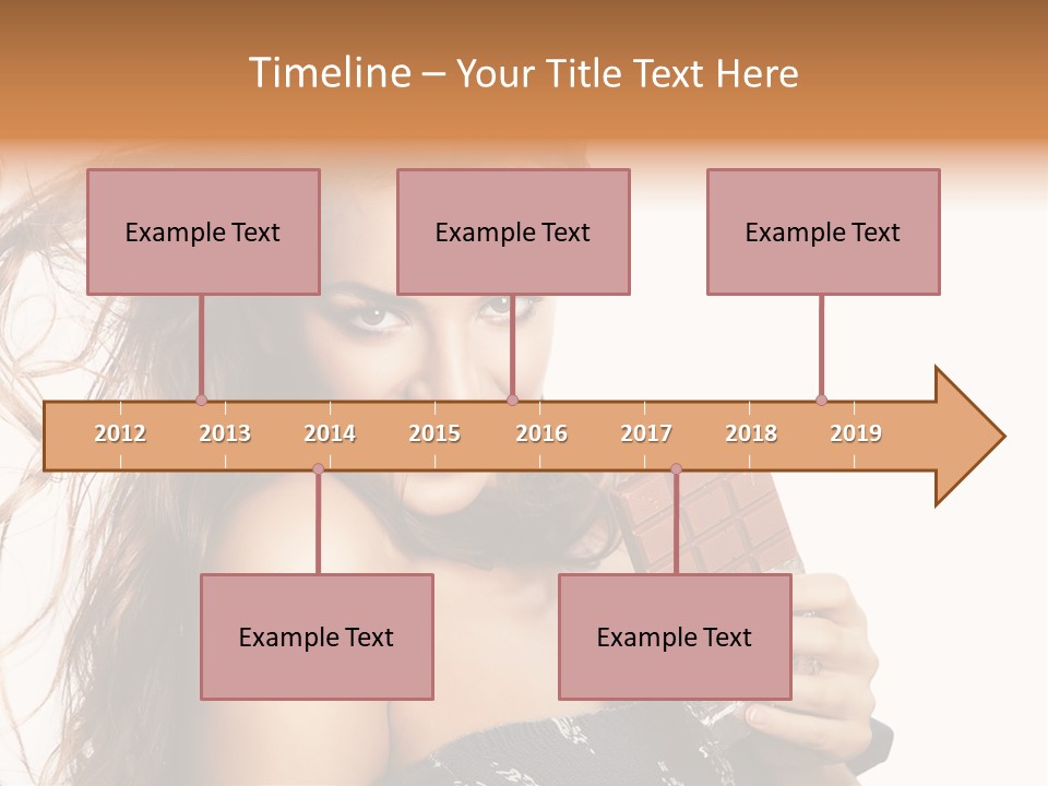 Close Up Person Hungry PowerPoint Template
