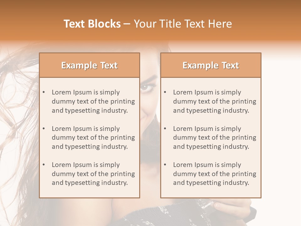 Close Up Person Hungry PowerPoint Template