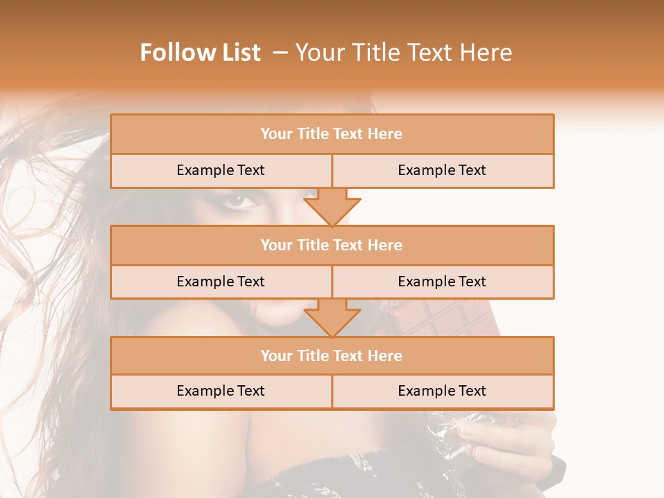 Close Up Person Hungry PowerPoint Template
