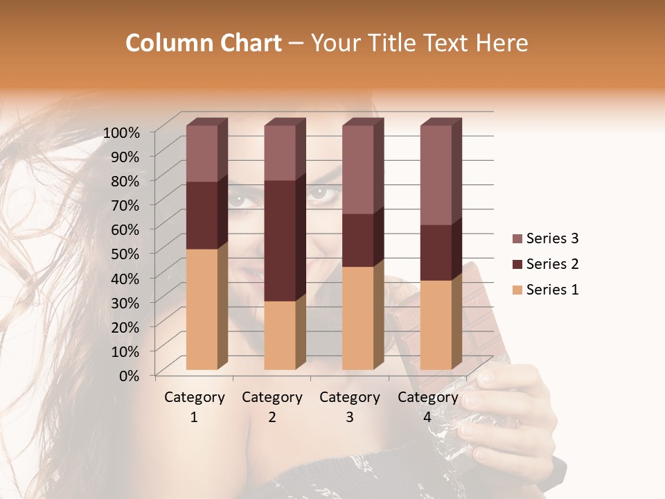 Close Up Person Hungry PowerPoint Template