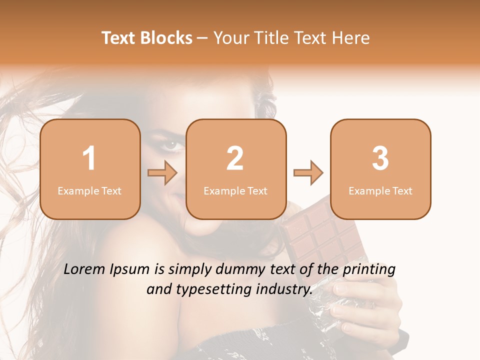 Close Up Person Hungry PowerPoint Template