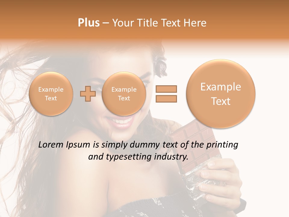 Close Up Person Hungry PowerPoint Template