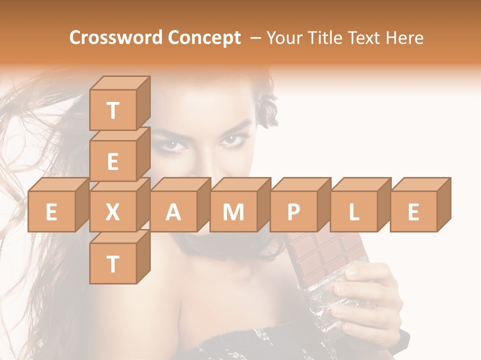 Close Up Person Hungry PowerPoint Template