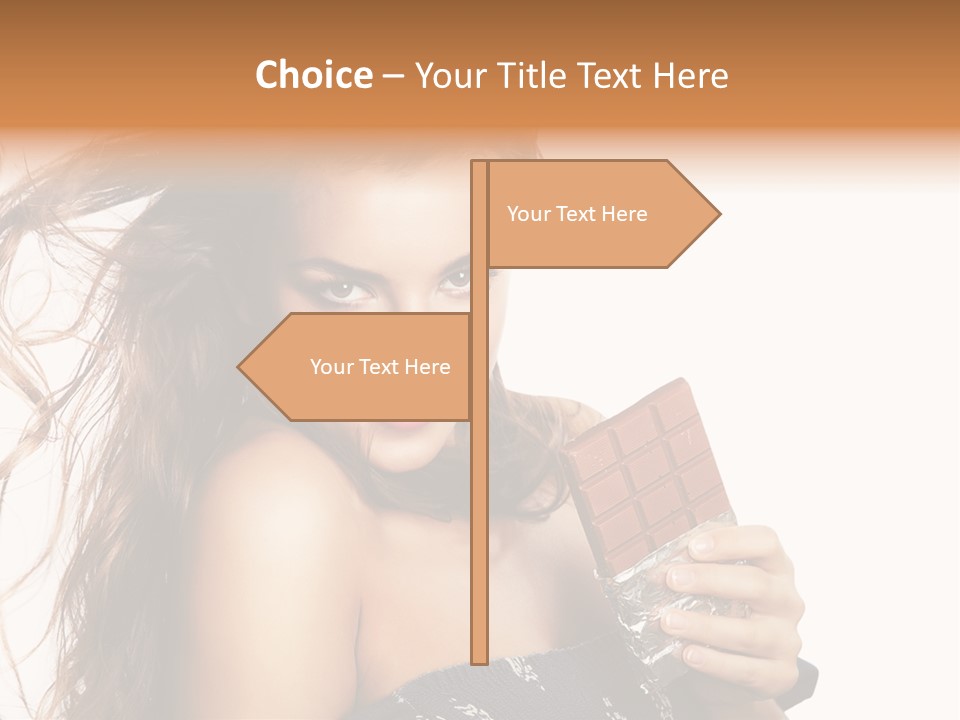 Close Up Person Hungry PowerPoint Template