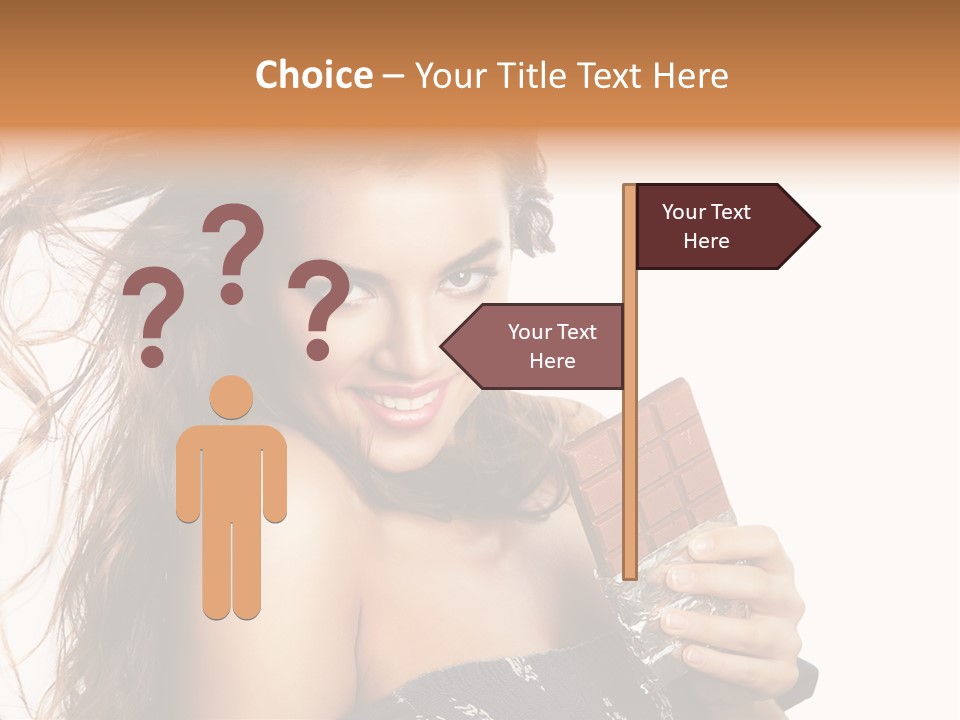 Close Up Person Hungry PowerPoint Template