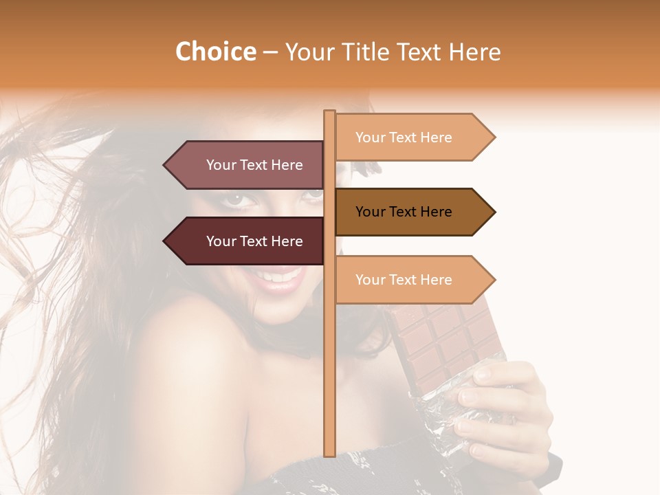 Close Up Person Hungry PowerPoint Template