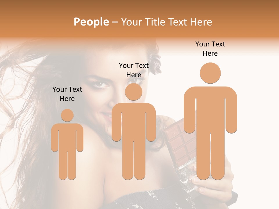 Close Up Person Hungry PowerPoint Template