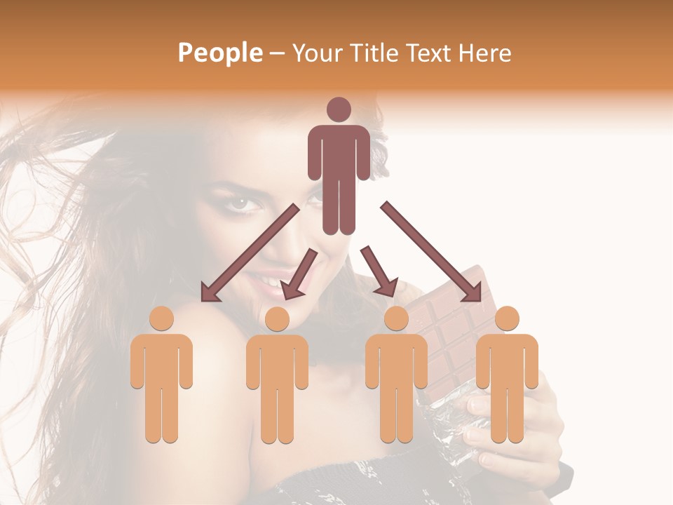 Close Up Person Hungry PowerPoint Template