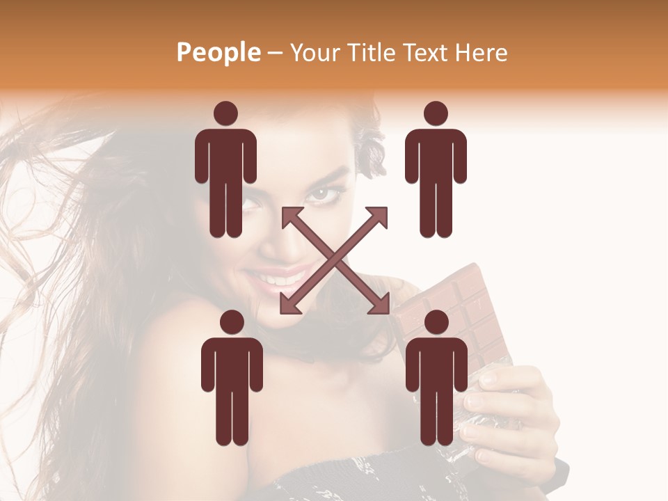 Close Up Person Hungry PowerPoint Template