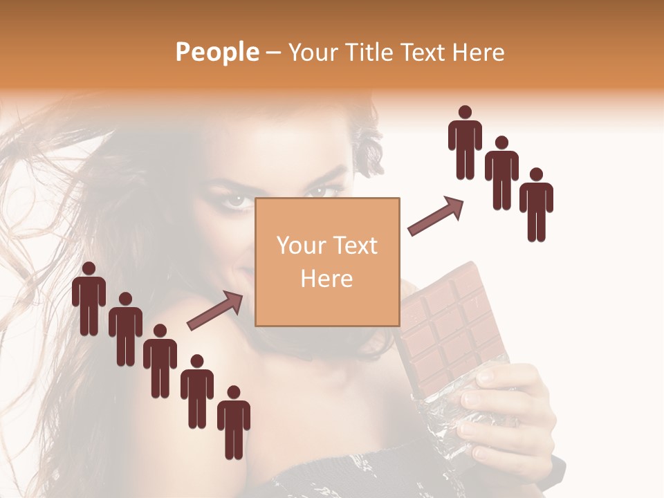 Close Up Person Hungry PowerPoint Template