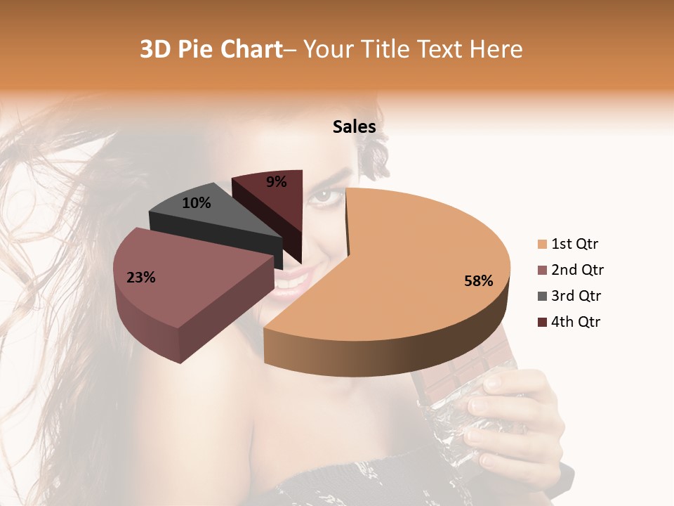 Close Up Person Hungry PowerPoint Template