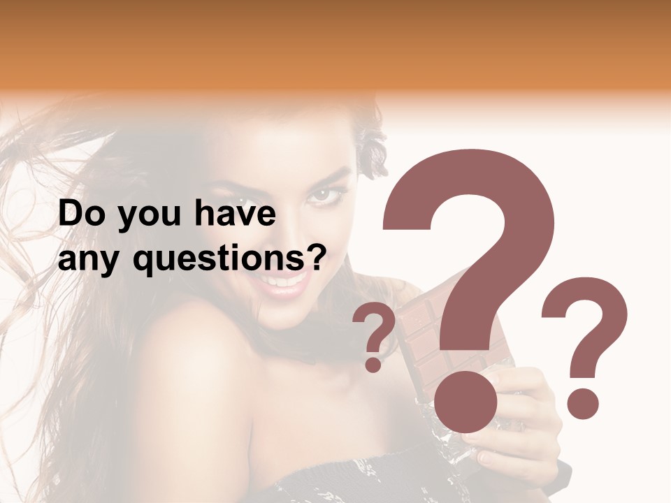 Close Up Person Hungry PowerPoint Template