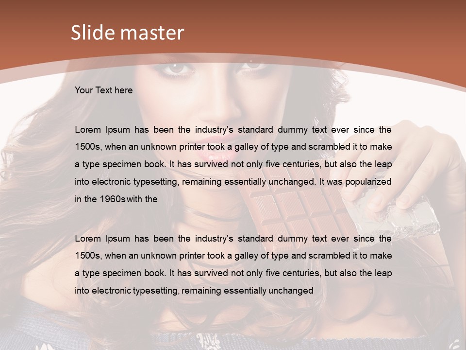 Bar Face  PowerPoint Template