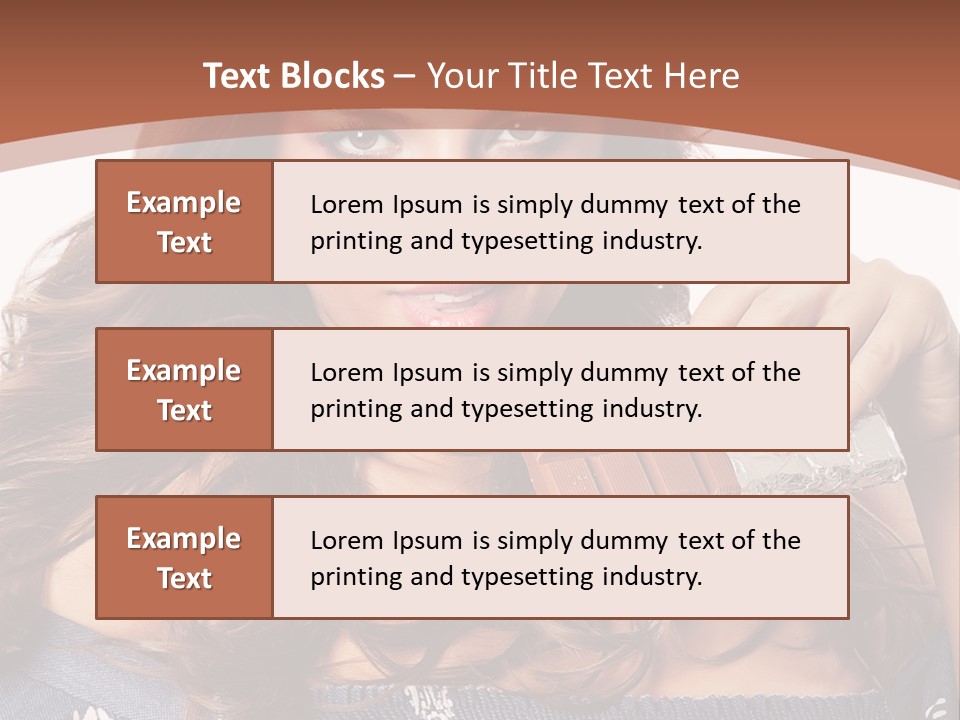 Bar Face  PowerPoint Template