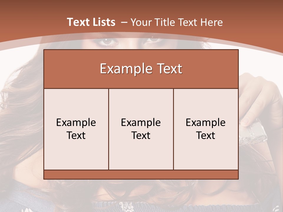 Bar Face  PowerPoint Template