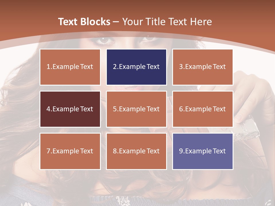 Bar Face  PowerPoint Template