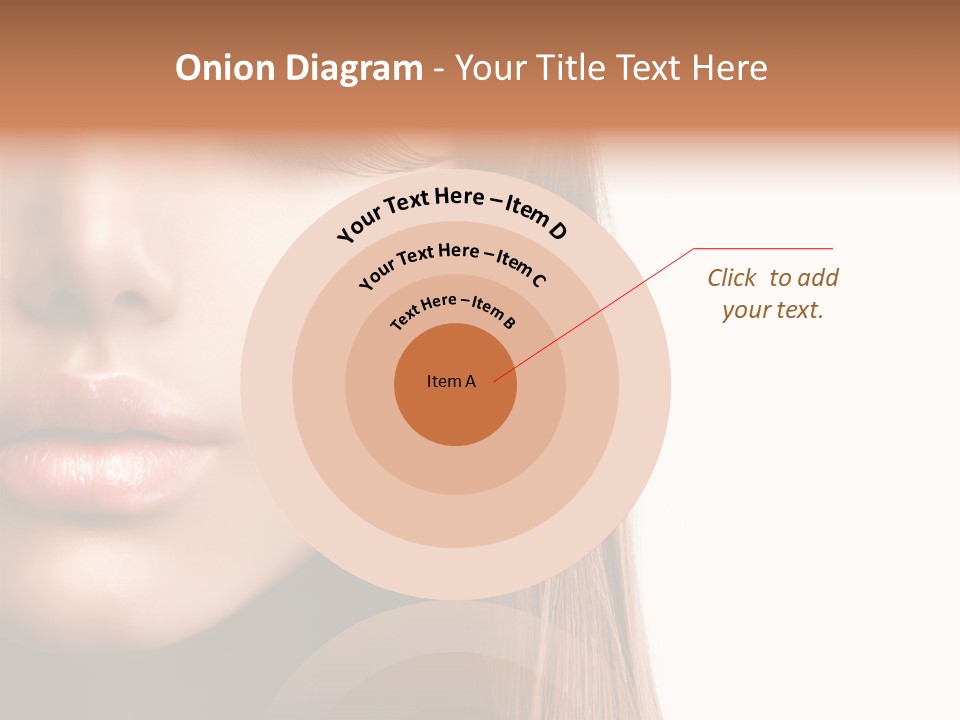 Natural Hairstyle Ginger PowerPoint Template