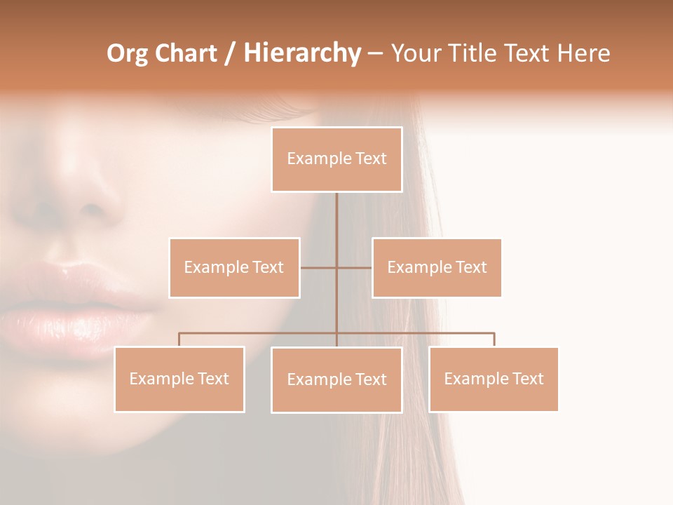 Natural Hairstyle Ginger PowerPoint Template