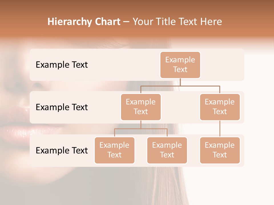 Natural Hairstyle Ginger PowerPoint Template