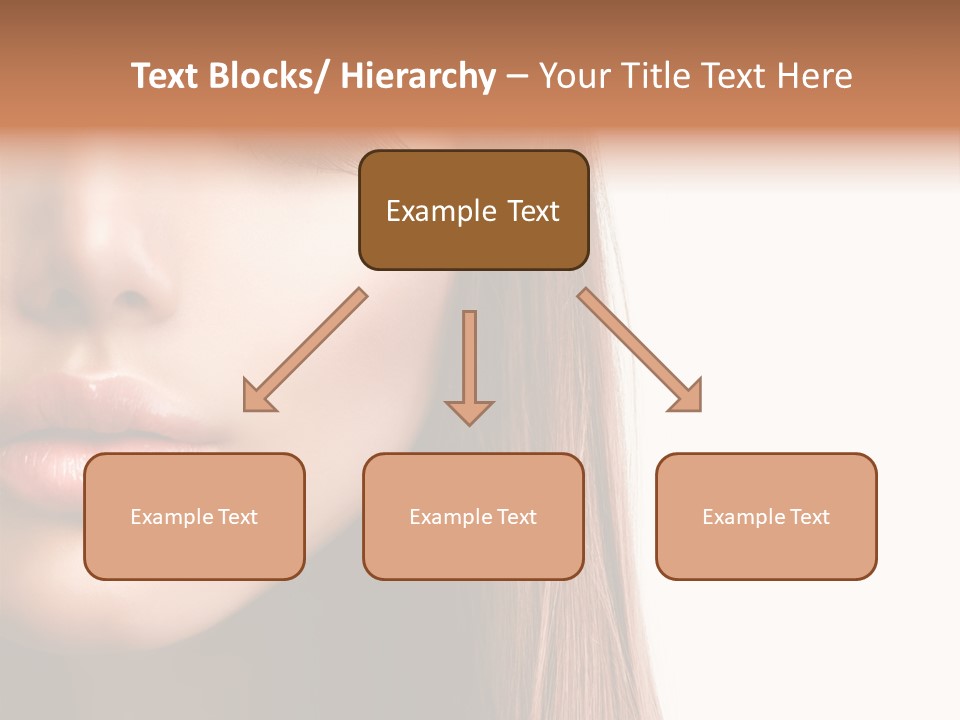 Natural Hairstyle Ginger PowerPoint Template