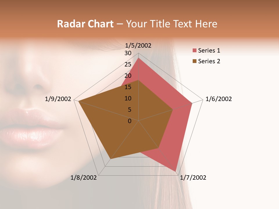 Natural Hairstyle Ginger PowerPoint Template