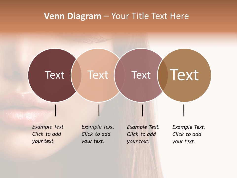 Natural Hairstyle Ginger PowerPoint Template