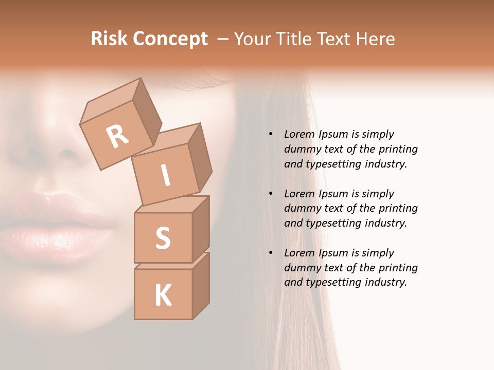 Natural Hairstyle Ginger PowerPoint Template