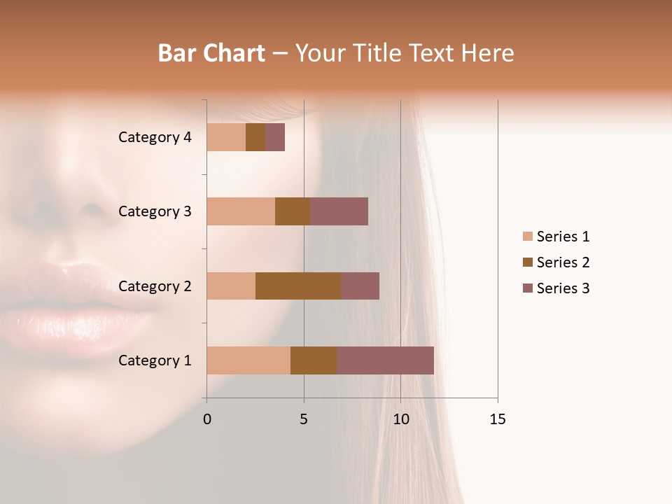 Natural Hairstyle Ginger PowerPoint Template