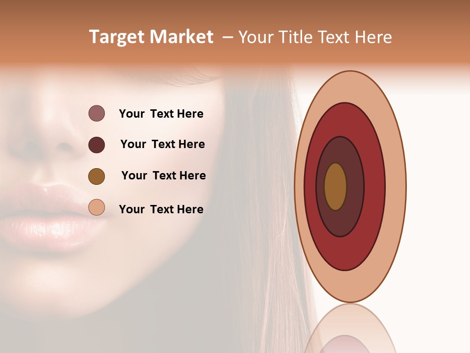 Natural Hairstyle Ginger PowerPoint Template