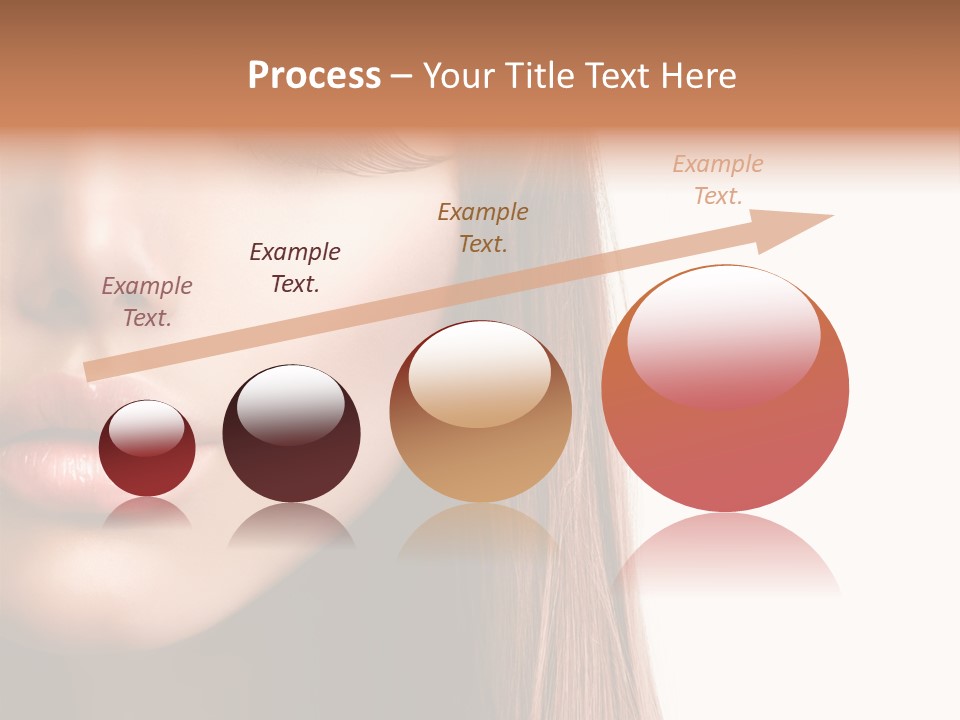 Natural Hairstyle Ginger PowerPoint Template