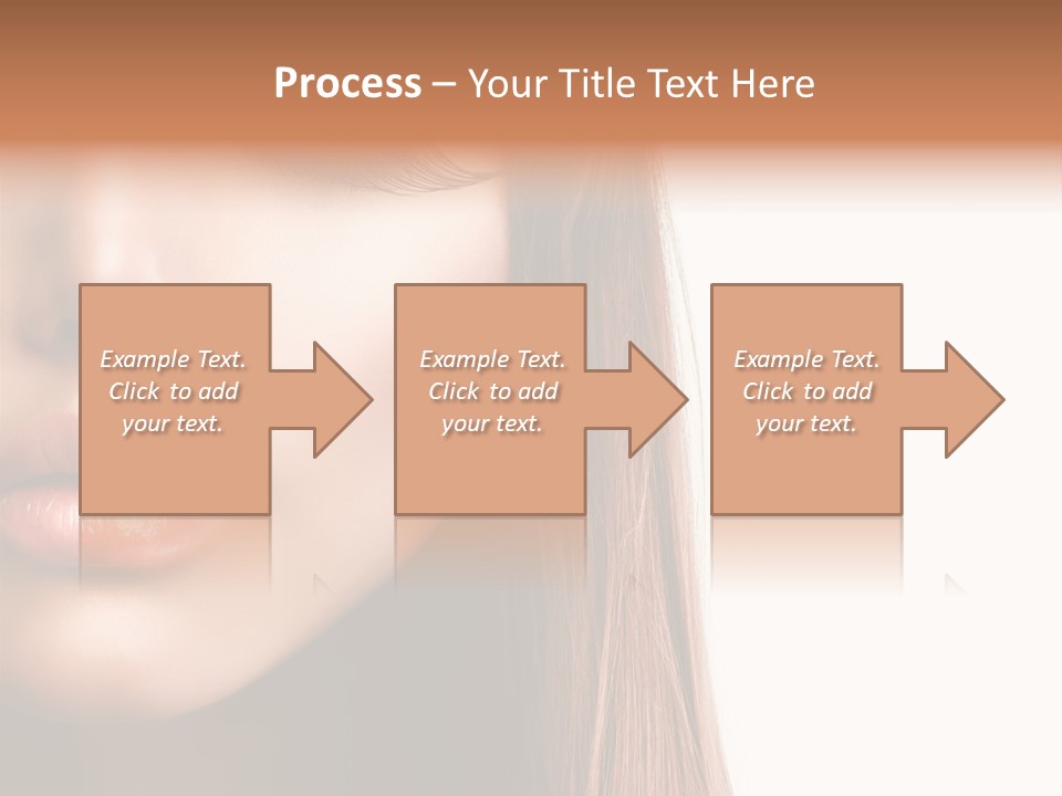 Natural Hairstyle Ginger PowerPoint Template