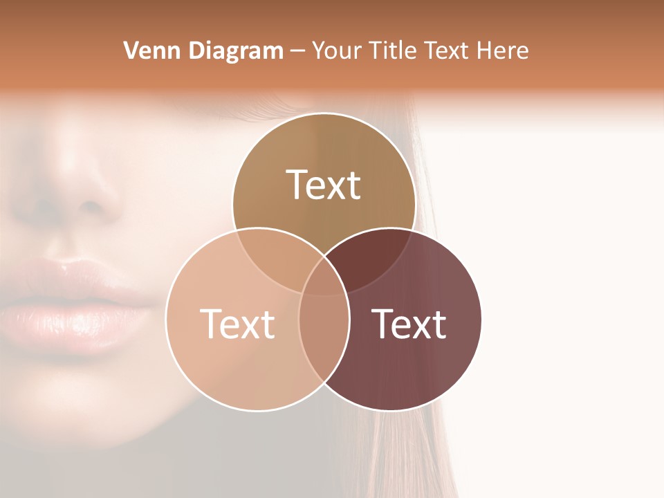 Natural Hairstyle Ginger PowerPoint Template