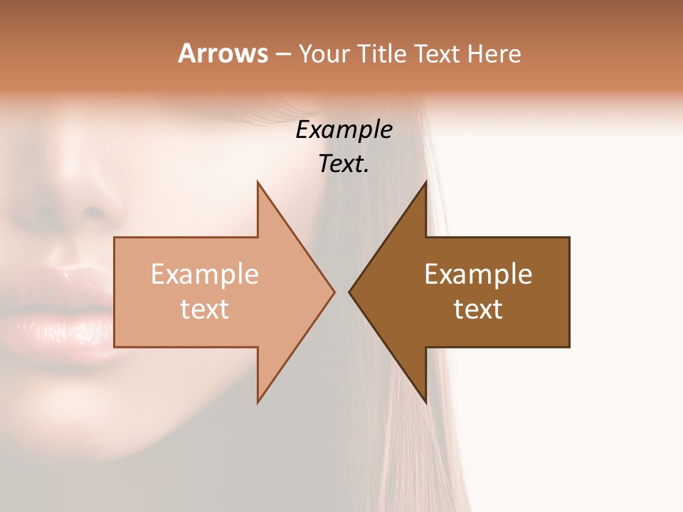 Natural Hairstyle Ginger PowerPoint Template