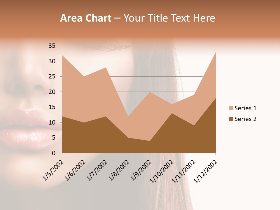 Natural Hairstyle Ginger PowerPoint Template