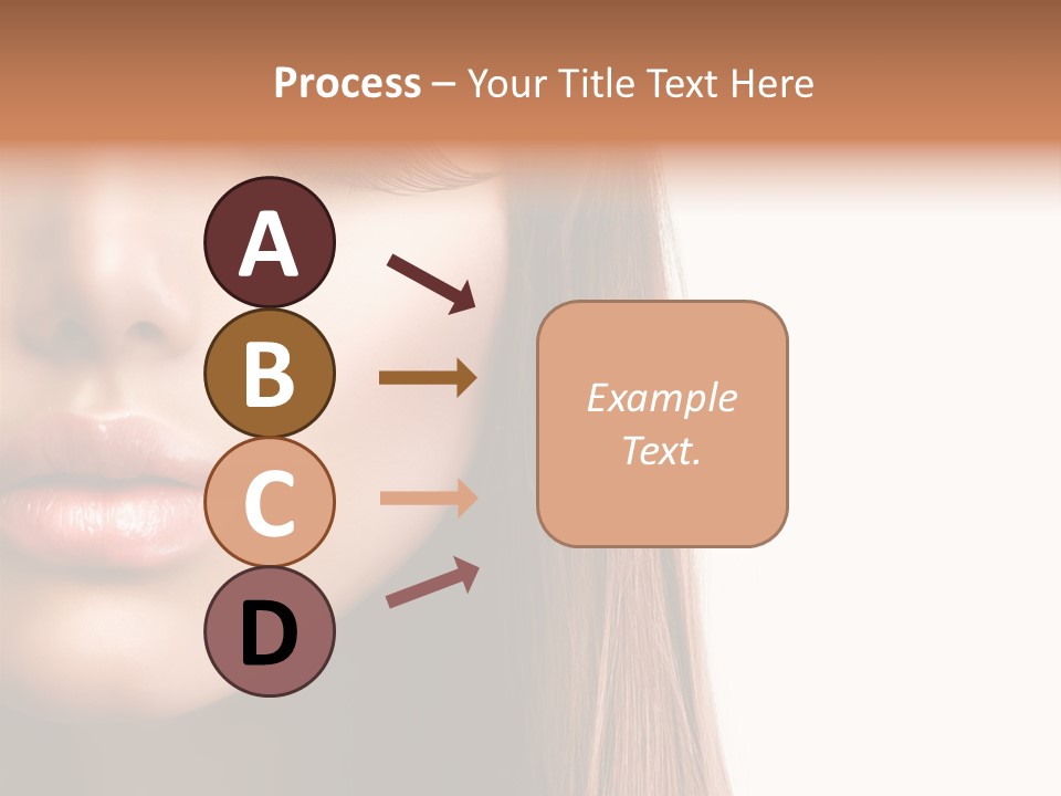 Natural Hairstyle Ginger PowerPoint Template