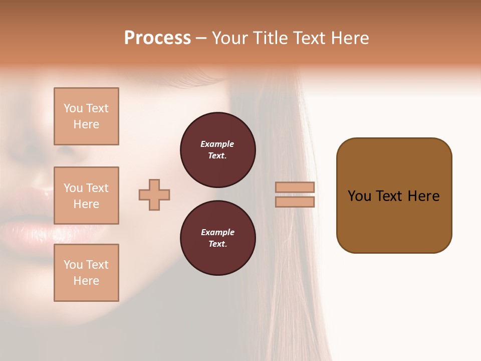 Natural Hairstyle Ginger PowerPoint Template