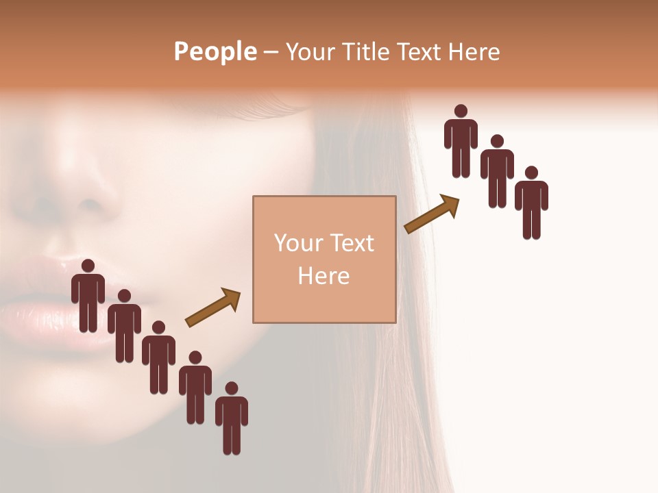 Natural Hairstyle Ginger PowerPoint Template