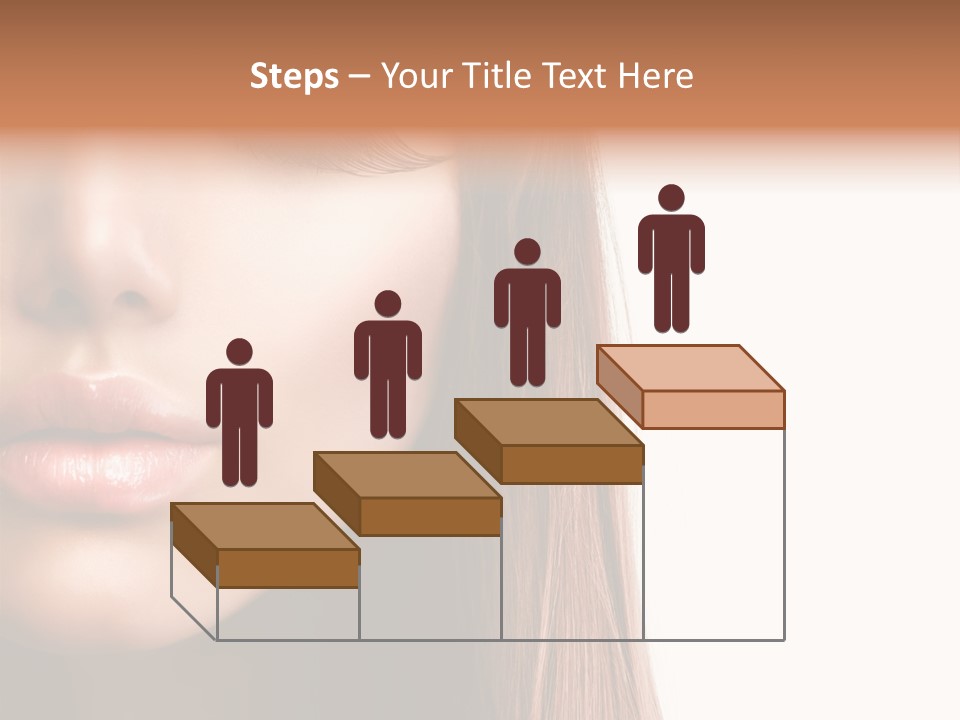 Natural Hairstyle Ginger PowerPoint Template