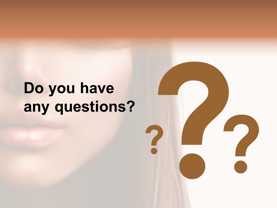 Natural Hairstyle Ginger PowerPoint Template